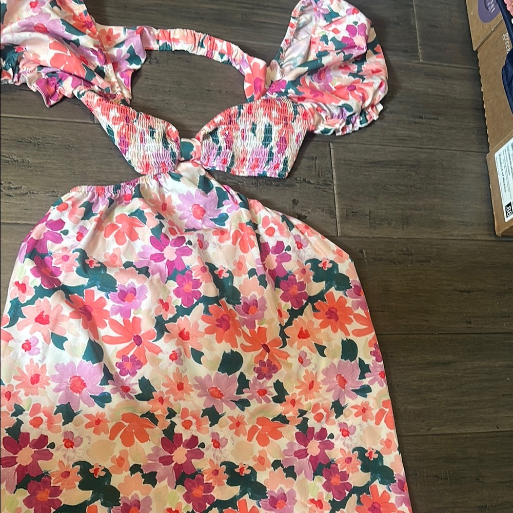 SHEIN Floral Mini Dress